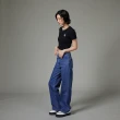 【Lee 官方旗艦】女裝 牛仔褲 / 牛仔寬褲 中藍洗水(LB417096319)