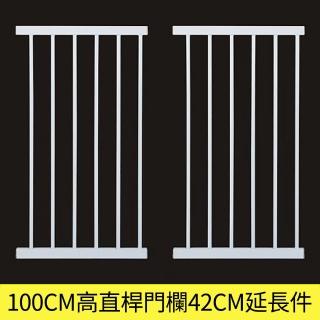 【PETDOS 派多斯】C款高度103CM安全門欄延伸片-42CM(延伸加長 免打孔 免鑽牆 快速安裝)