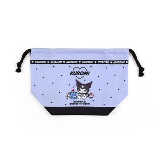 【SANRIO 三麗鷗】棉質縮口便當袋 束口手提袋 酷洛米