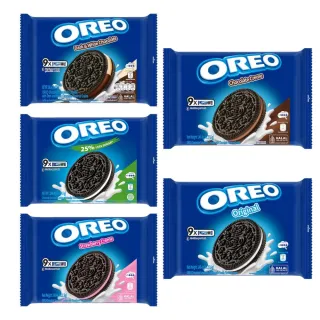 【OREO 奧利奧】奧利奧夾心餅乾 隨手分享包 兩入組