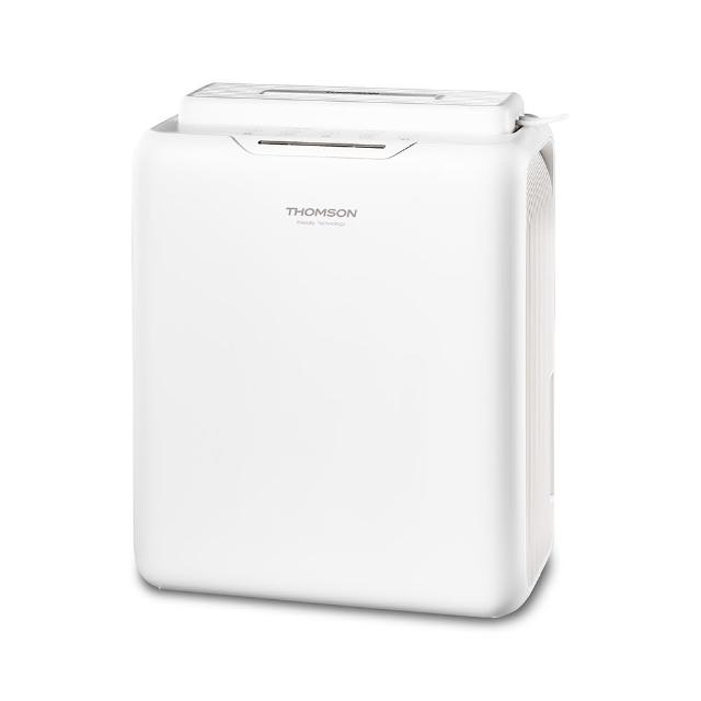  THOMSON湯姆盛TM-SADE05二合一環保除濕機，結合除濕與儲水功能，3L大水箱適合10坪以下空間使用。具備定時及濕度設定除濕模式，觸控面板操作簡易，低噪音〈50dB設計，日常除濕能力達1L/日（30℃80%RH）。輕巧尺寸253x137x305mm，重量僅2.5kg，配件包含分離式除濕盒、變壓器及說明書。1年保固，中國製造，適合小型空間保持乾爽舒適。 