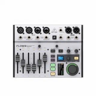 【BEHRINGER】FLOW 8 便攜式 數位混音器 Mixer(原廠公司貨 商品保固有保障)