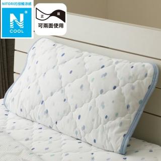 【NITORI 宜得利家居】接觸涼感 枕頭保潔墊 N COOL DOT S25(接觸涼感 枕頭保潔墊 枕頭 保潔墊)