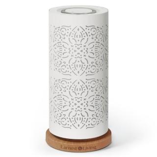 【Earnest Living】五金外罩純精油香薰機 無水香氛機(加濕器/薰香機/香氛機/精油燈/水氧機)
