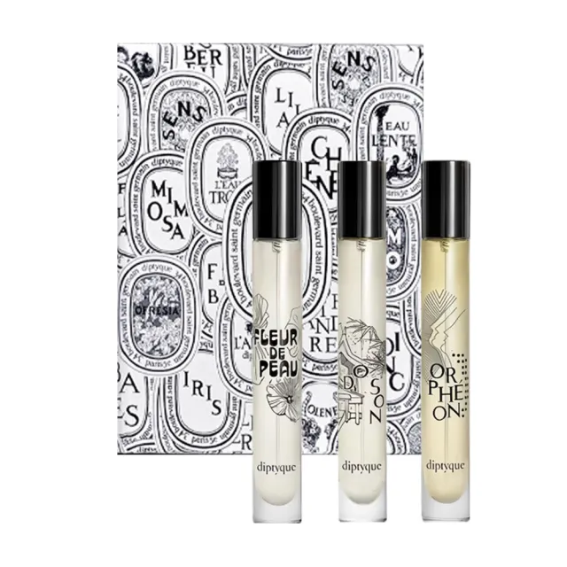 【Diptyque】淡香精三件組禮盒 10ml x 3(國際航空版)