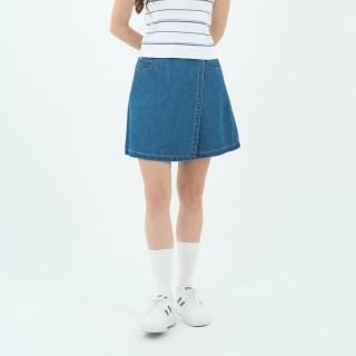 【GIORDANO 佐丹奴】女裝輕薄牛仔短褲 Blue Classics系列(73 中藍)