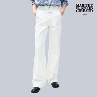 【MARITHE FRANCOIS GIRBAUD】官方旗艦 女版 工裝牛仔褲 MFG(原色米白)