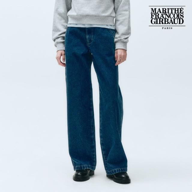 【MARITHE FRANCOIS GIRBAUD】官方旗艦 女版 工裝牛仔褲 MFG(藍色)