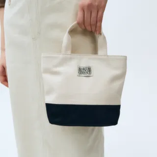 【MARITHE FRANCOIS GIRBAUD】官方旗艦 經典LOGO托特包 MFG(自然原色)