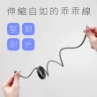 【YOMIX優迷】3入組★磁吸編織收納Type-C to C100W/C to Lightning30W快充線1M(支援i16/筆電快充/全線磁力)