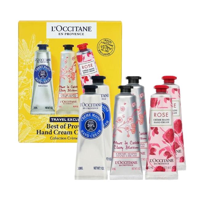 【L’Occitane 歐舒丹】普羅旺斯精選護手霜 30mlx6入★(國際航空版)