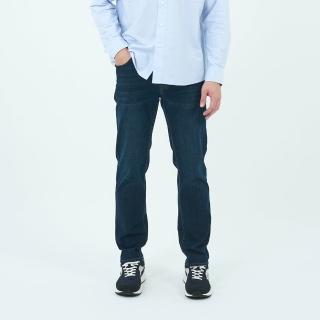【GIORDANO 佐丹奴】男裝涼感彈力牛仔褲 Blue Classics系列(72 深藍)