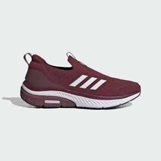 【adidas 愛迪達】Cloudfoam Walk Lounger 女 健走鞋 步行鞋 舒適 緩震 暗紅 白(ID4059)
