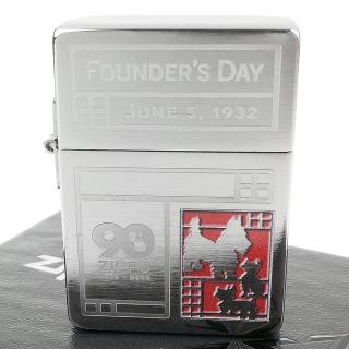 【Zippo】美系~2022 Founders Day-創辦人紀念日-1935復刻版設計打火機(NO.48167)