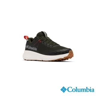 【Columbia 哥倫比亞】男款-OD防水極彈健走鞋-深綠色(UBM62460DG/JS)