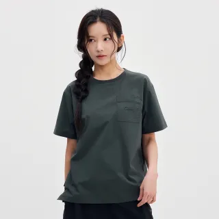 【Discovery Expedition】Freshvent 女版小口袋Logo短袖T恤(DWRS82053-DGS)