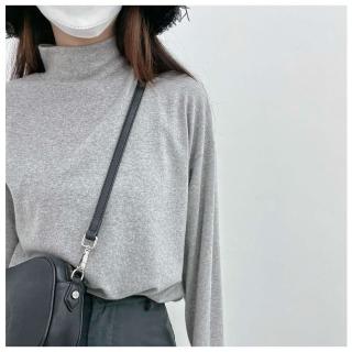【Dition】韓系加厚發熱衣 高彈力立領素色長袖上衣(保暖 男女可穿 抗寒流)