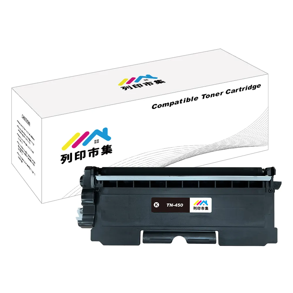 【列印市集】for Brother TN-450 黑色 相容 副廠碳粉匣(適用機型FAX-2840/MFC-7290/MFC-7360/MFC-7460DN)