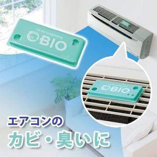 【COGIT】日本製 BIO境內版 長效除臭防黴冷氣/空調專用清淨貼片盒-4入(#日本製#冷氣/空調專用#防黴)