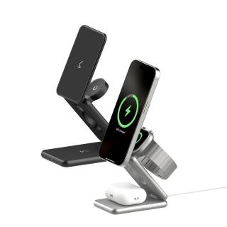 【UNIU】Z3 折疊無線充電器(三合一無線充電器)
