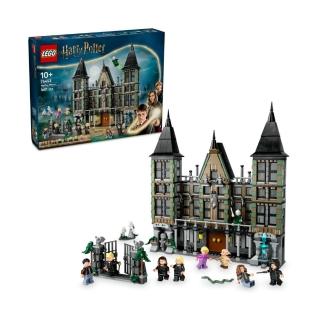 【LEGO 樂高】哈利波特系列 76453 馬份莊園(Harry Potter 馬份莊園模型 死神的聖物 兒童玩具 禮物)