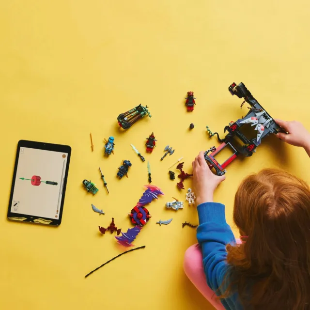 LEGO 樂高】旋風忍者系列71841 龍人風暴村(忍者積木兒童玩具積木猛龍