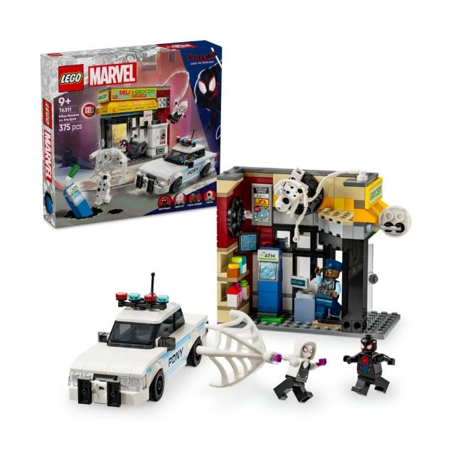【LEGO 樂高】漫威超級英雄系列 76311 蜘蛛宇宙：邁爾斯摩拉斯大戰斑點人(漫威電影 兒童玩具 禮物)