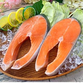 【海揚鮮物】智利-特級鮭魚肥美厚切-4入組(350g±10%/入)