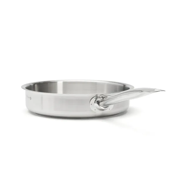 【de Buyer 畢耶】Prim’Appety系列 不鏽鋼單柄主廚鍋28cm-IH爐可用鍋