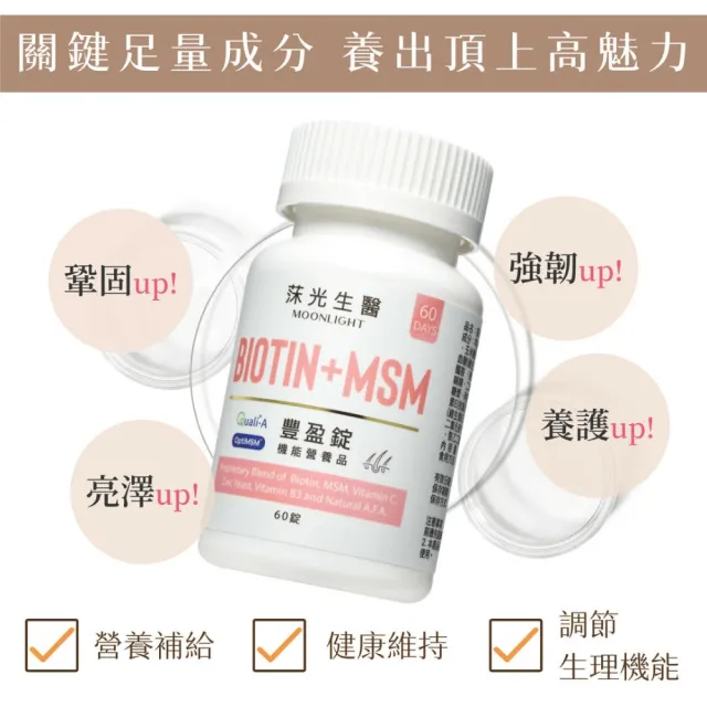 【Moonlight 莯光】豐盈錠 60粒(關鍵補充維持頂上魅力)
