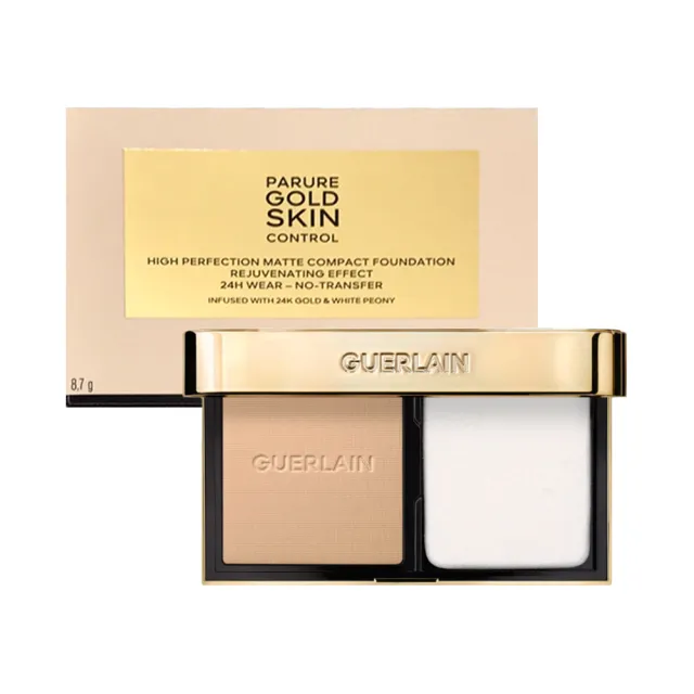 【Guerlain 嬌蘭】持妝無瑕輕潤粉餅 #1N(國際航空版)