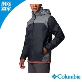 【Columbia 哥倫比亞】男款-防潑水外套-黑色(UWE76750BK/JS)