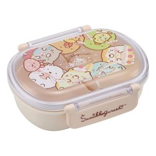 【Skater】角落生物 橢圓雙扣便當盒 360ml 角落小夥伴 甜點店
