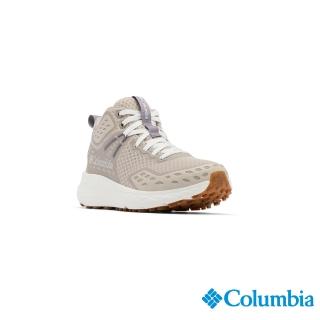 【Columbia 哥倫比亞】女款-OD防水極彈高筒健走鞋-淺卡其(UBL73540HI/JS)