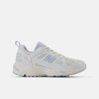 【NEW BALANCE】NB 878 童鞋 休閒鞋 運動鞋 男童 女童 白藍色(PV878AC1-W)