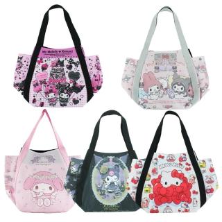 【小禮堂】Sanrio 三麗鷗 手提氣球包 大 美樂蒂50週年 Kitty美樂蒂 酷洛米(平輸品)