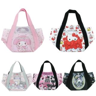 【小禮堂】Sanrio 三麗鷗 手提午餐袋 美樂蒂50週年 酷洛米20週年 Kitty 美樂蒂 酷洛米(平輸品)
