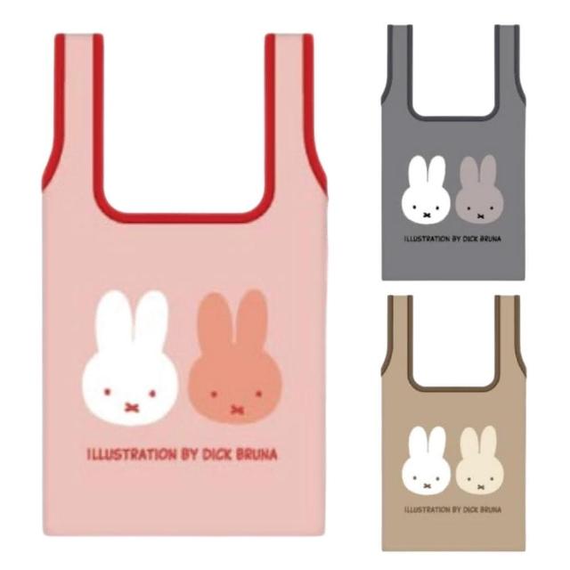 【小禮堂】母親節禮物 Miffy 環保購物袋 大臉款(平輸品)