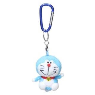 【小禮堂】I”m Doraemon 哆啦A夢 登山扣絨毛吊飾娃娃 坐姿款(平輸品)