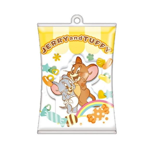 【小禮堂】Tom&Jerry 湯姆貓嶼傑利鼠 造型鑰匙圈 糖果款(平輸品)