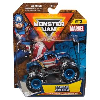 【Monster Jam】MARVEL漫威 1:64合金車輛(怪獸卡車)