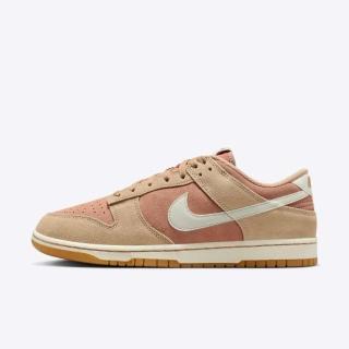 【NIKE 耐吉】Dunk Low Retro SE 男 運動休閒鞋 復古鞋 低筒 穿搭 卡其 磚紅(HQ1931-200)