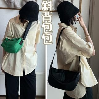 【MoonDy】母親節禮物 包包 女包包 男包 馬鞍包 側揹包男 工具腰包 尼龍包包 小眾包包 隨身腰包 閨蜜包包