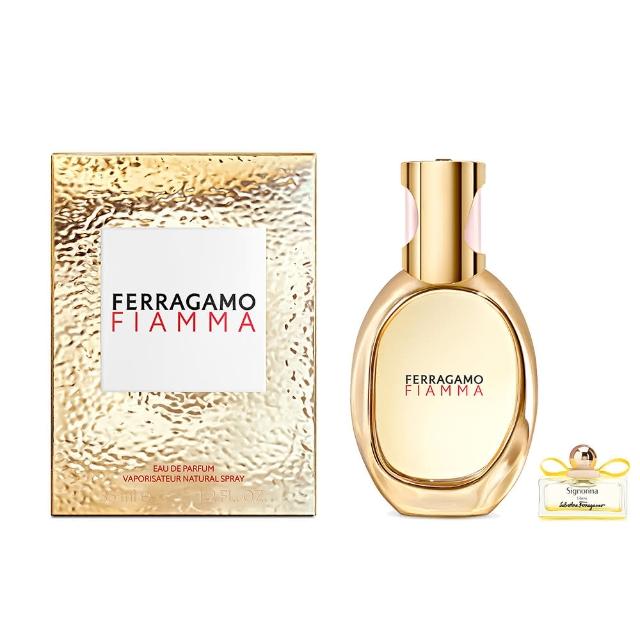 【Salvatore Ferragamo】熾烈之光女性淡香精35ml(贈隨機小香x1.專櫃公司貨)