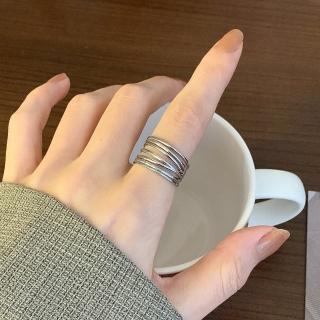 【KT DADA】925純銀戒指 戒指女 ins 交叉戒指 戒指女生韓版 女友生日禮物 情人節禮物 女生禮物