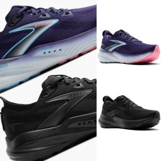 【BROOKS】GLYCERIN GTS 22 D 2E 女款 寬楦 慢跑鞋(1204351D020 黑 1204352E429 紫藍 氮氣避震 支撐型)