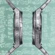 【Maurice Lacroix 艾美錶】AIKON Wotto 塗鴉藝術限量版機械錶-42mm 禮物 送禮(AI6008-SS009-090-1)
