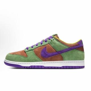 【NIKE 耐吉】Nike Dunk SP Veneer 棕綠 紫 麂皮 醜小鴨 低幫 板鞋 休閒鞋 男鞋 女鞋DA1469-200