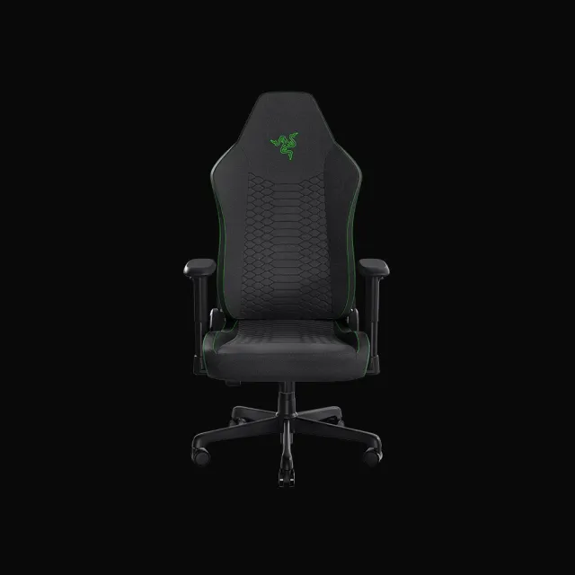 【Razer 雷蛇】ISKUR V2 X 人體工學 電競椅/電腦椅/椅子(黑綠/需自行組裝)(魔物獵人適用)