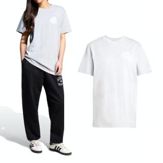 【adidas 愛迪達】Forever Tee 女款 灰色 運動 休閒 圓領 上衣 亞規 寬鬆 棉質 愛迪達 短袖 JN6693